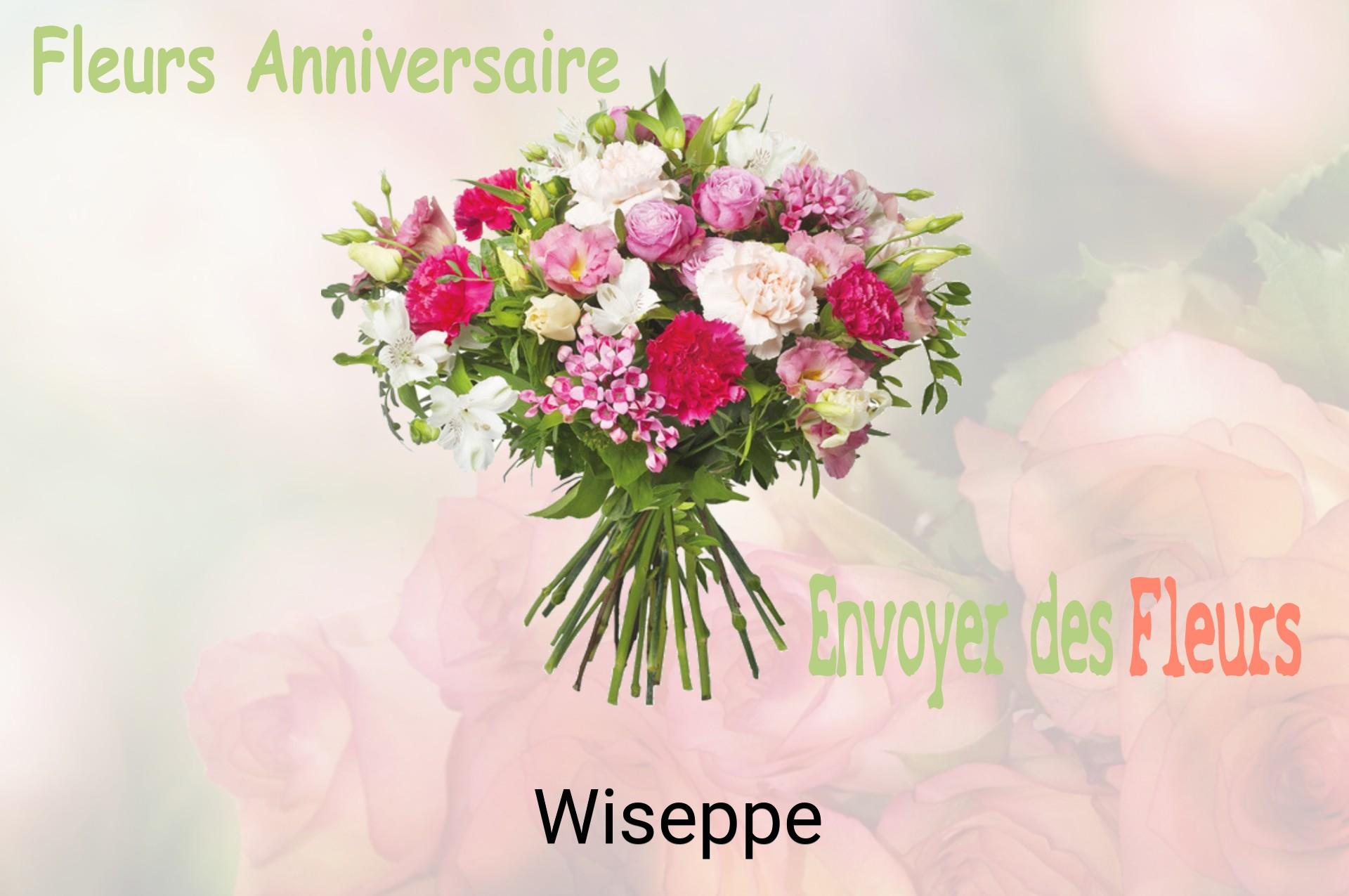 Bouquet de fleurs d’anniversaire livré à Wiseppe