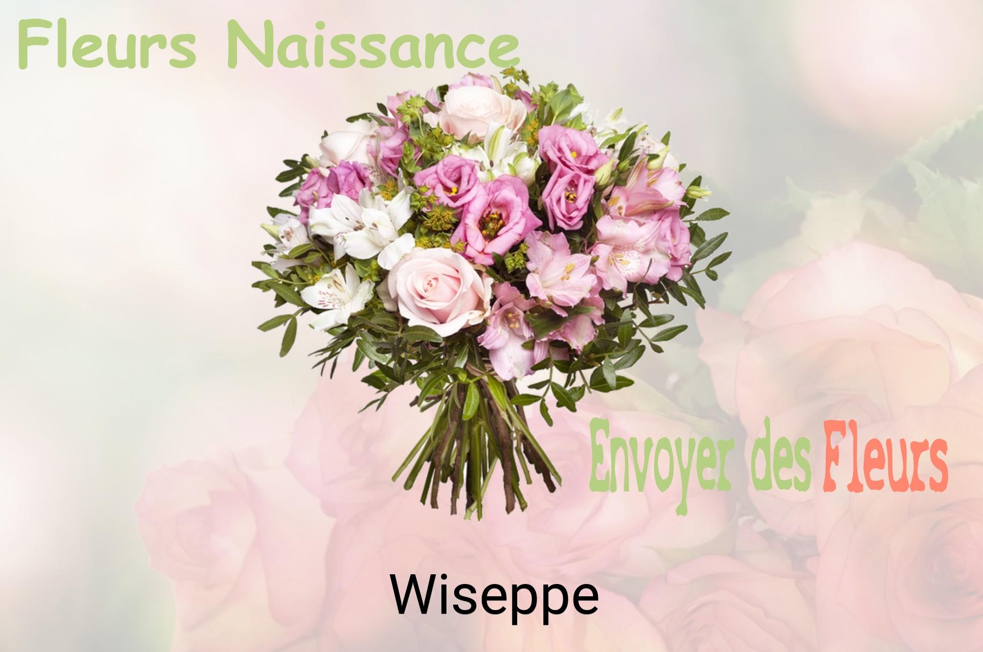 Bouquet de fleurs de naissance livré à Wiseppe
